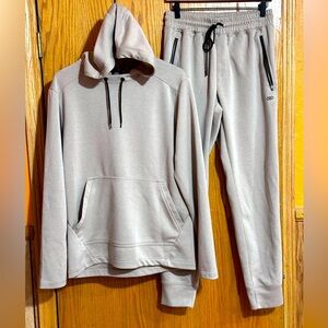 Legend sweat suit‎ hoodie and joggers sz medium tan